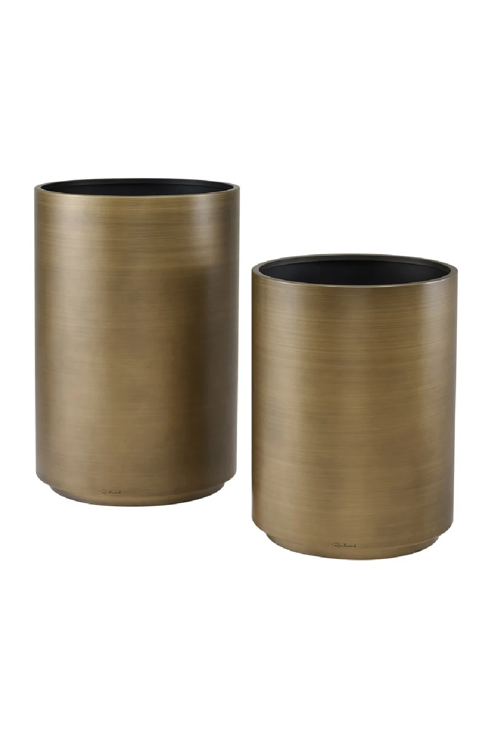 Gold Cylindrical Planter | Oroa.com