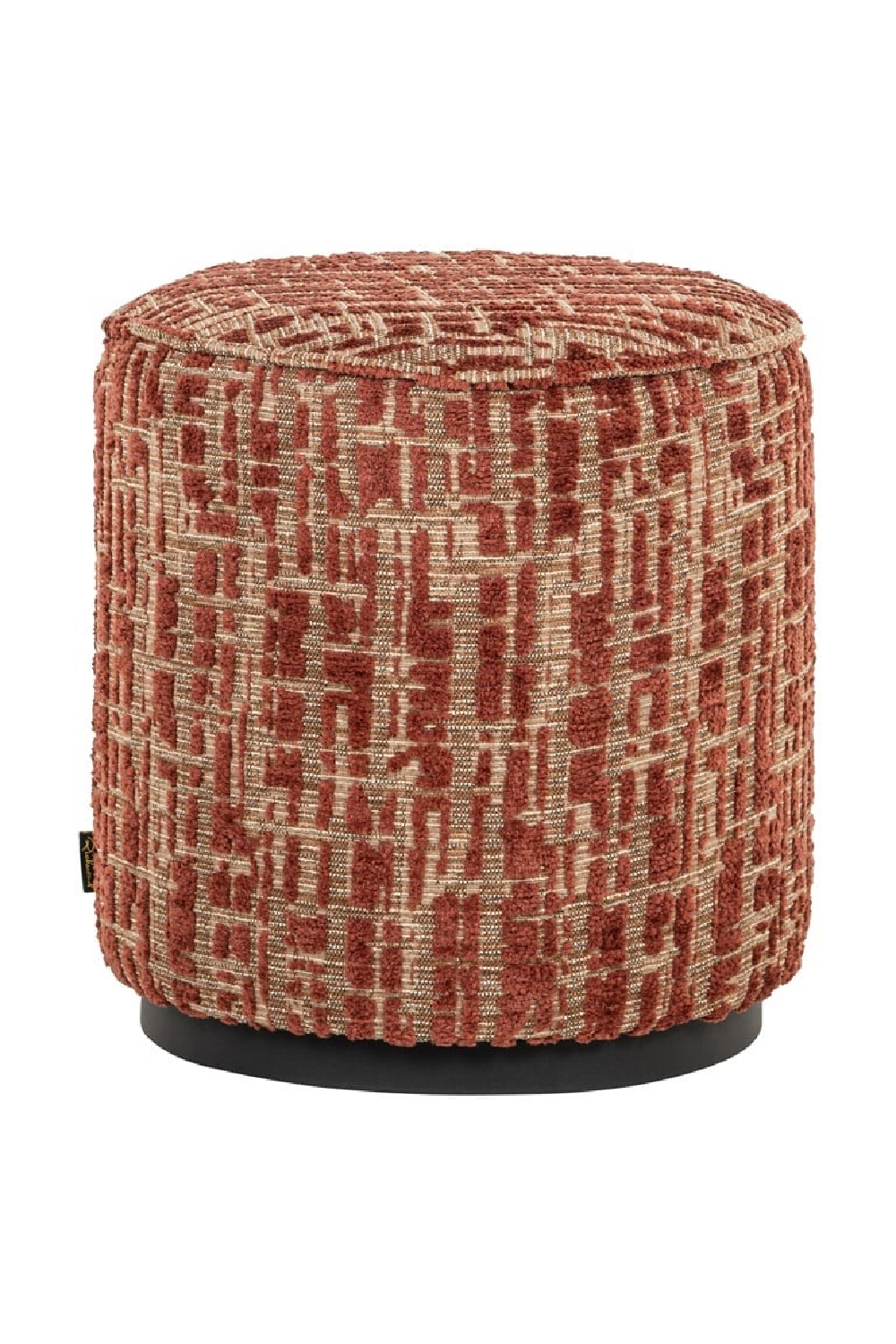 Cylindrical Upholstered Pouf S | Oroa.com