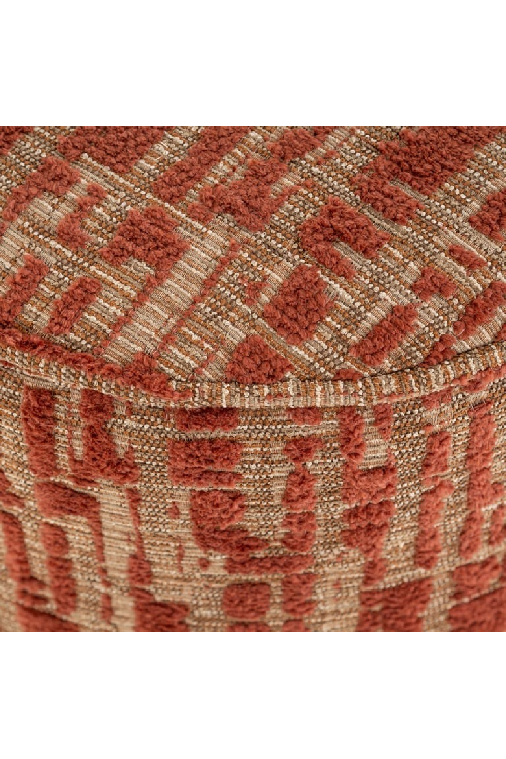 Cylindrical Upholstered Pouf S | Oroa.com