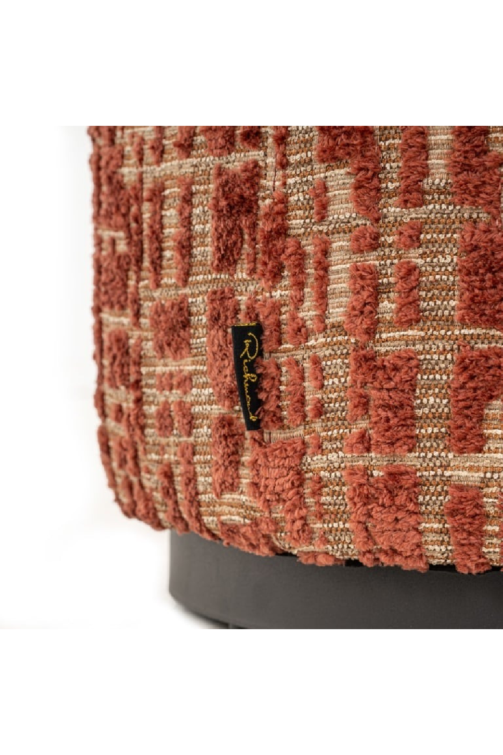Cylindrical Upholstered Pouf S | Oroa.com
