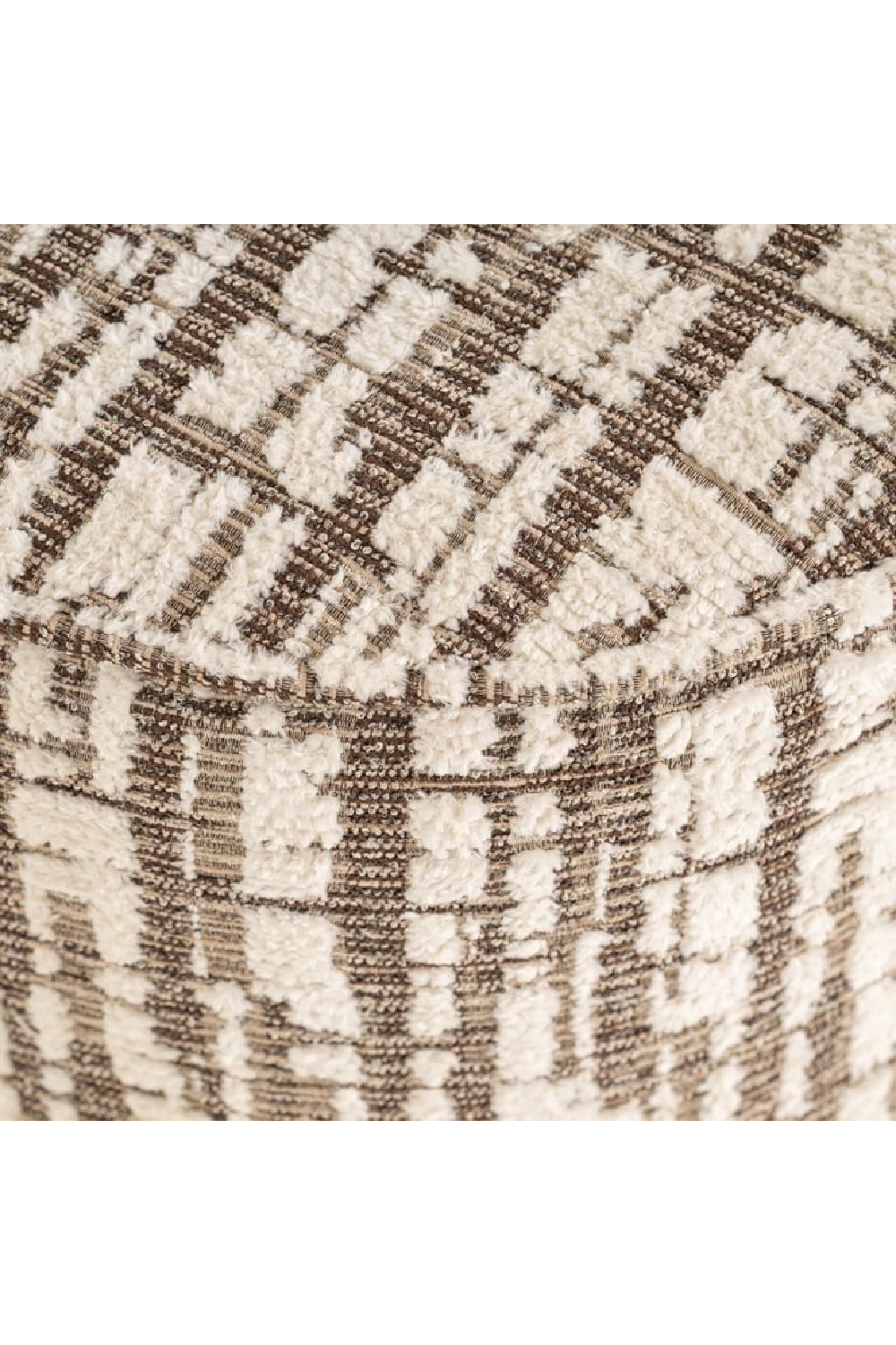 Cylindrical Upholstered Pouf S | Oroa.com