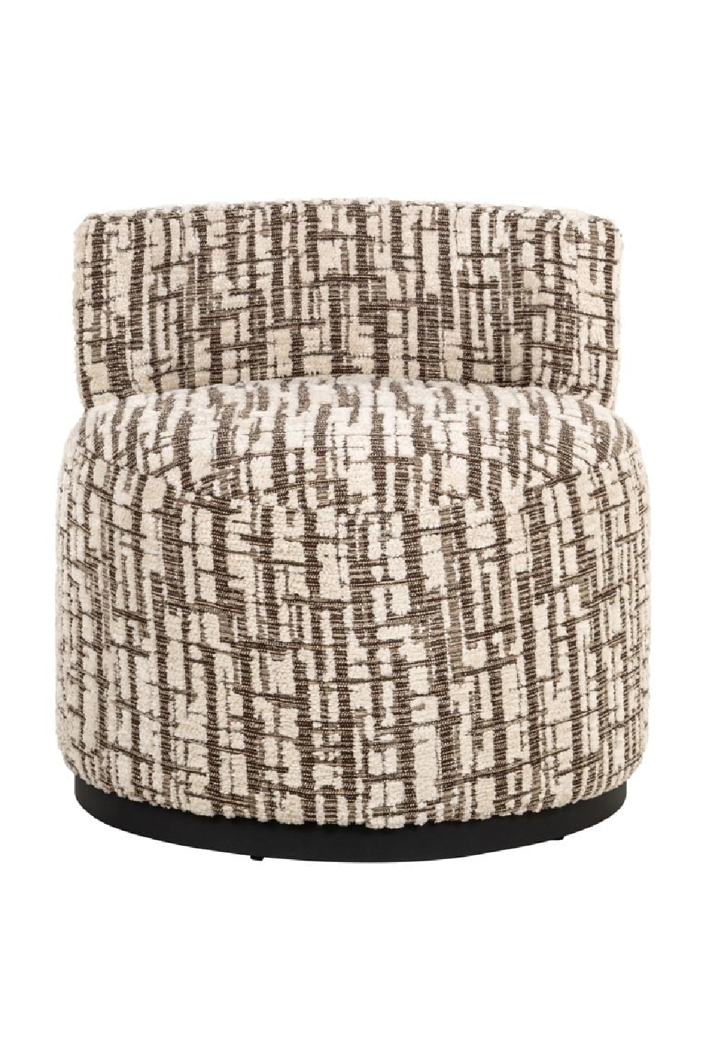 Cream Printed Accent Chair | Oroa.com