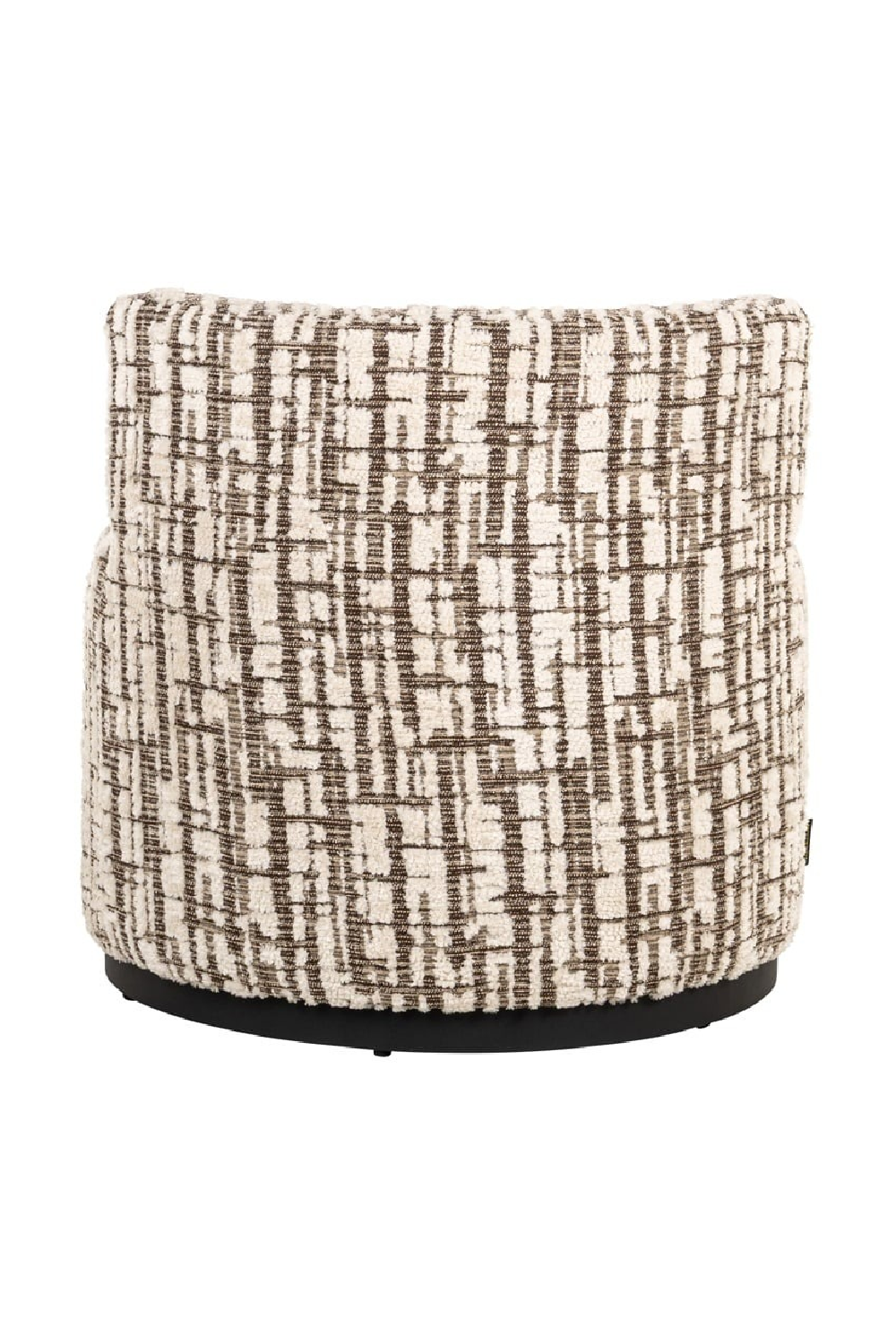Cream Printed Accent Chair | Oroa.com