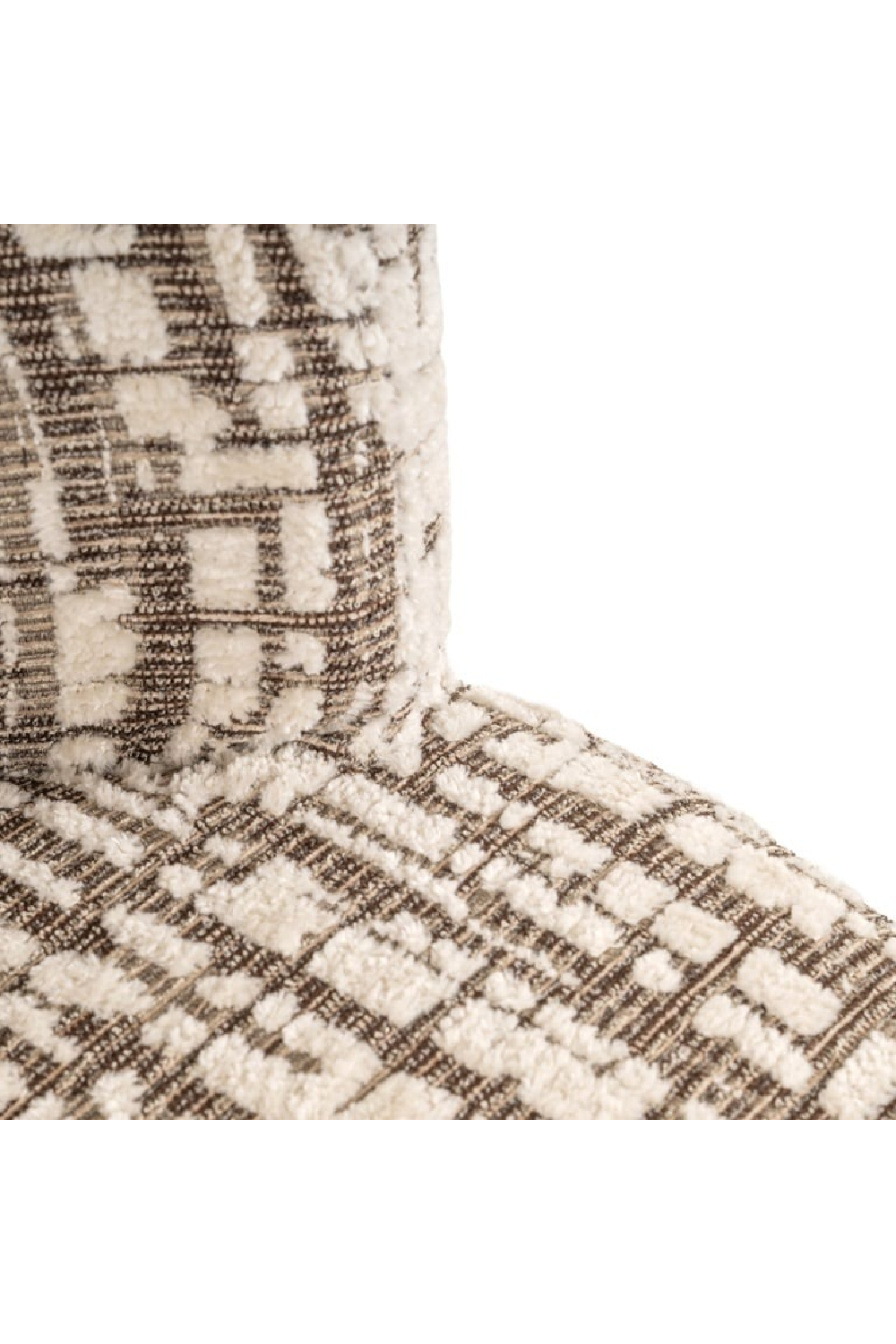 Cream Printed Accent Chair | Oroa.com
