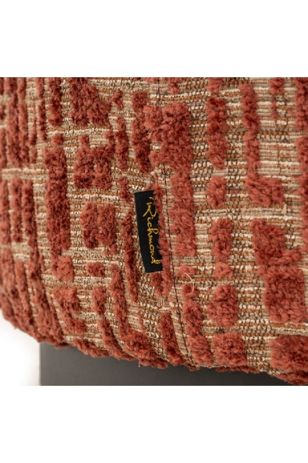 Cylindrical Upholstered Pouf L | Oroa.com