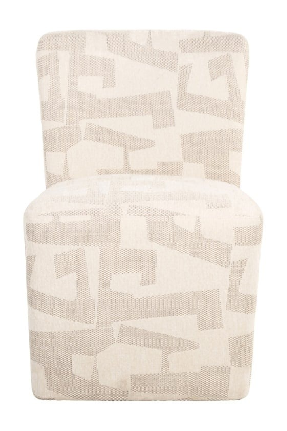 Beige Wheeled Accent Chair | Oroa.com