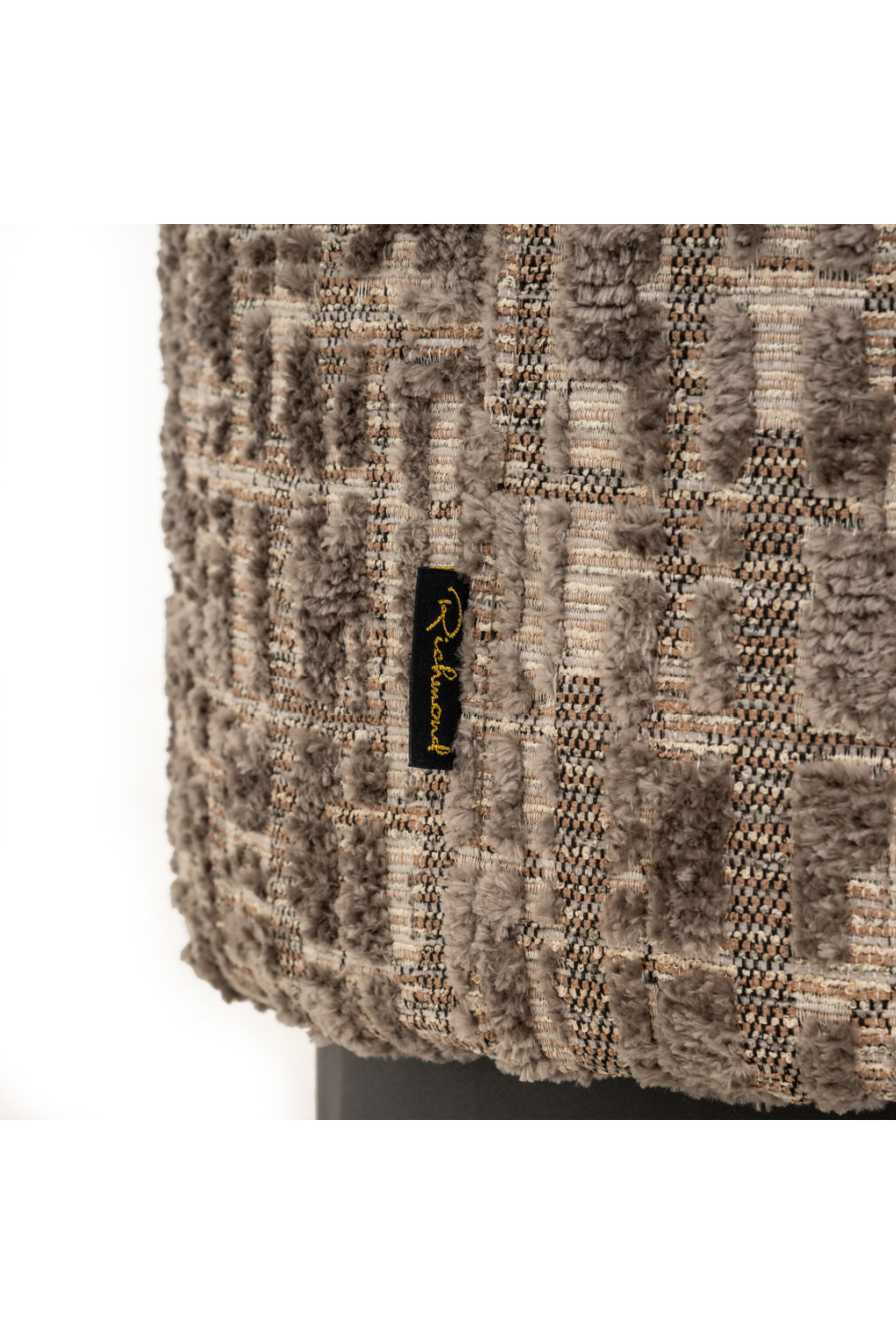 Gray Cylindrical Pouf | Oroa.com