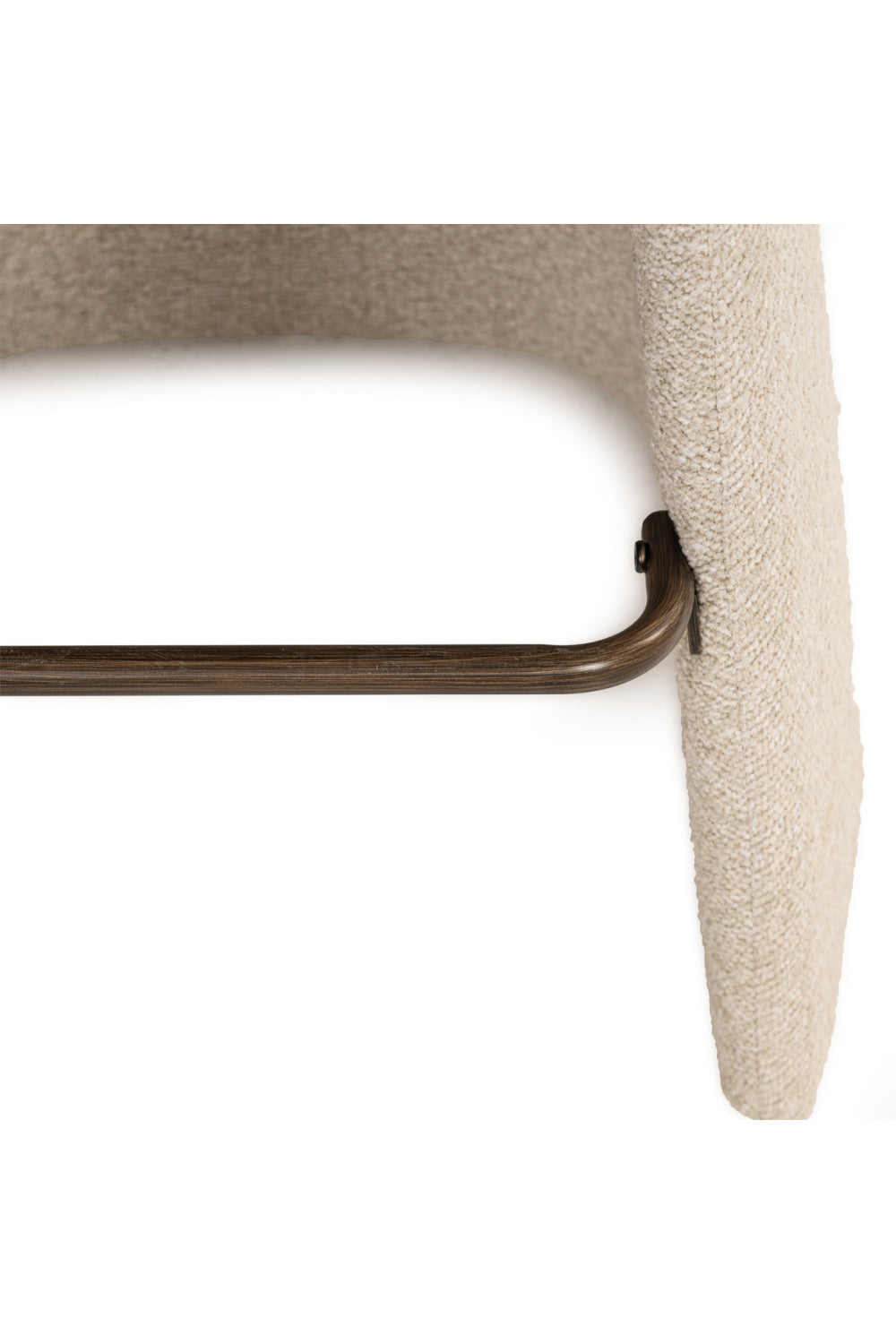 Textured Fabric Bar Stool | Oroa.com