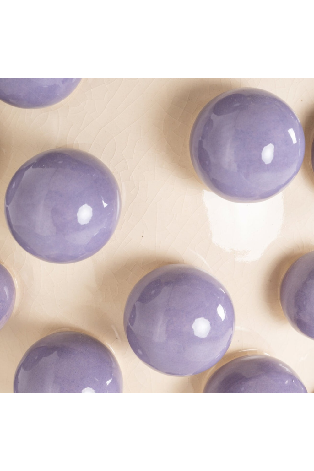 Cream Stonewared Dotted Vase | Oroa.com