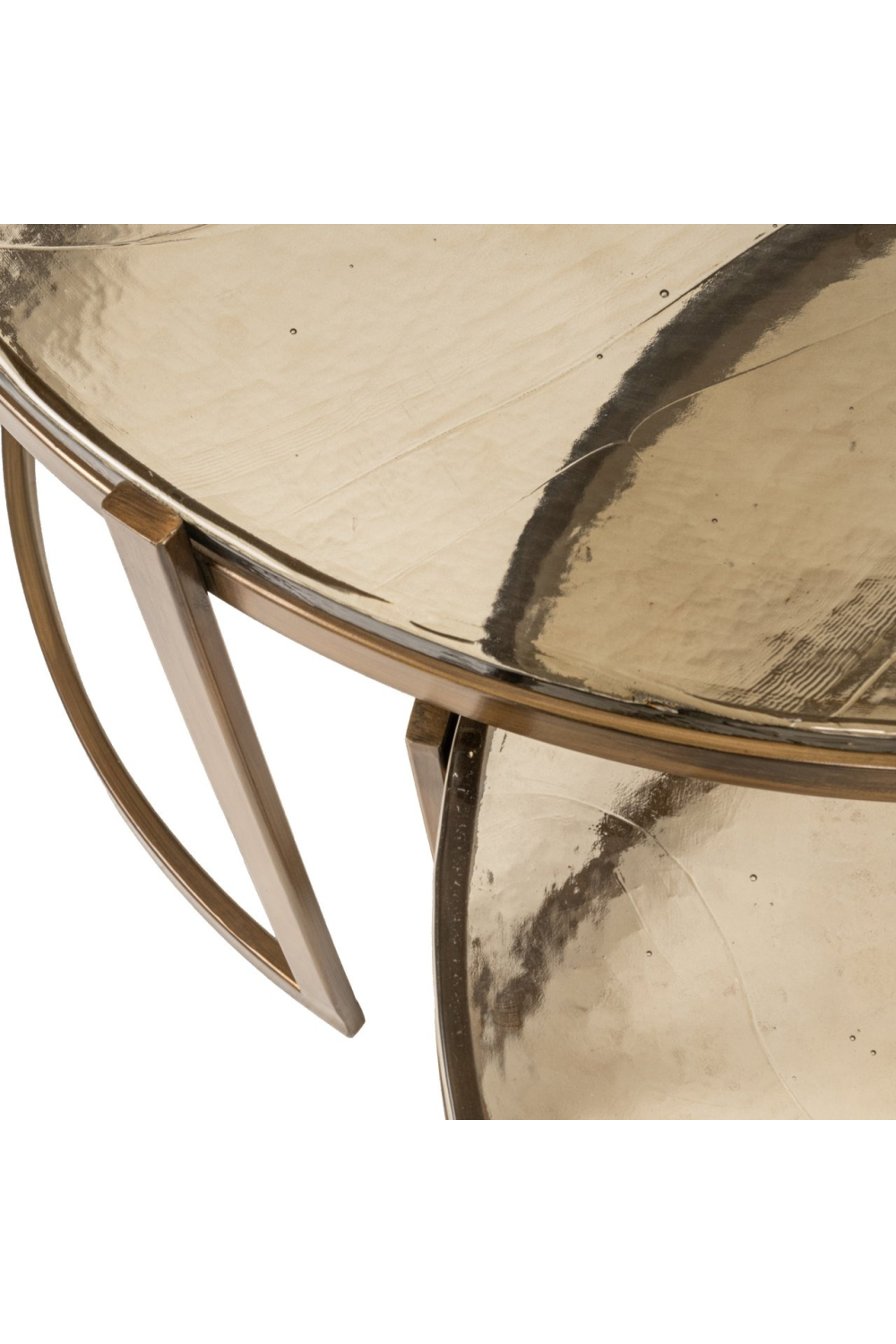 Cast Glass Nested Coffee Tables (2) | Oroa.com