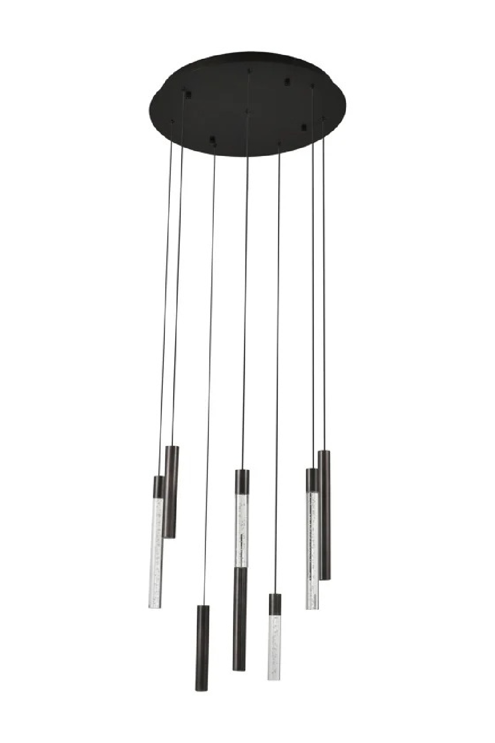 8 Tubular Lamps Chandelier | Oroa.com