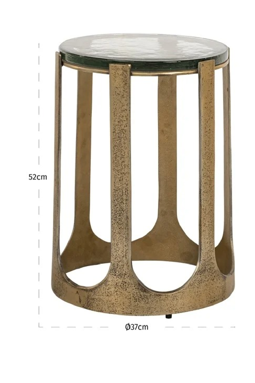 Gold Framed End Table | Oroa.com