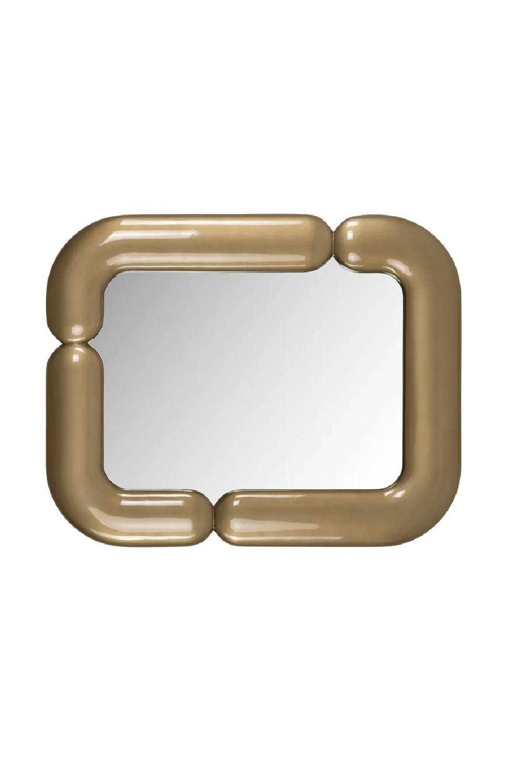 Glossy Gold Mirror | Oroa.com