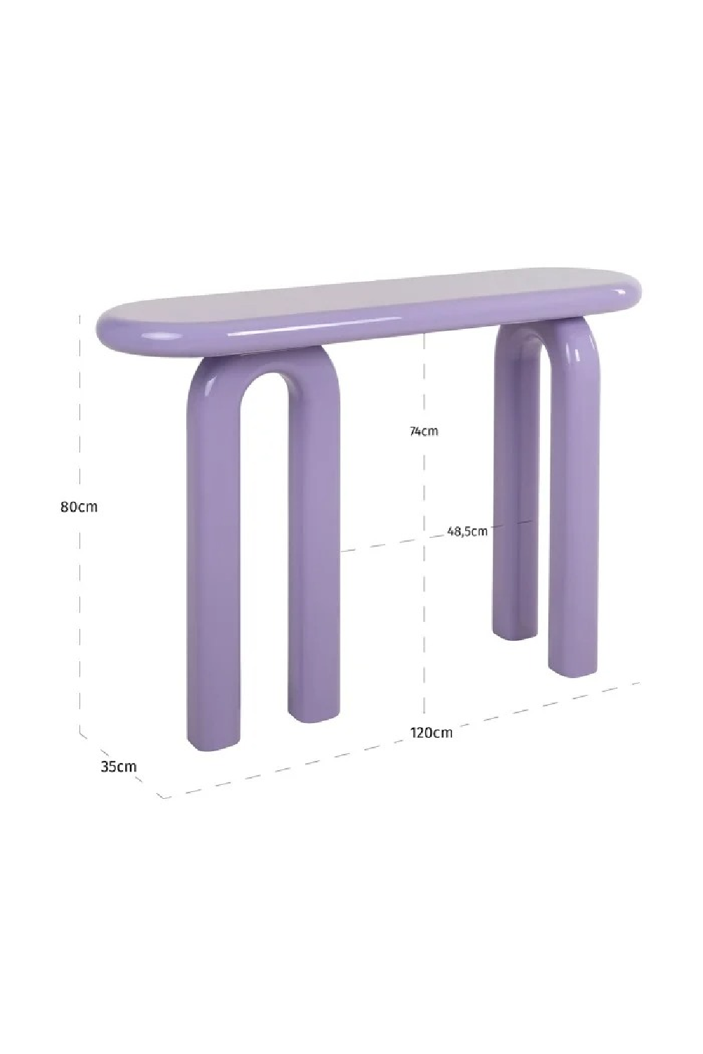 Arched Leg Console Table | Oroa.com