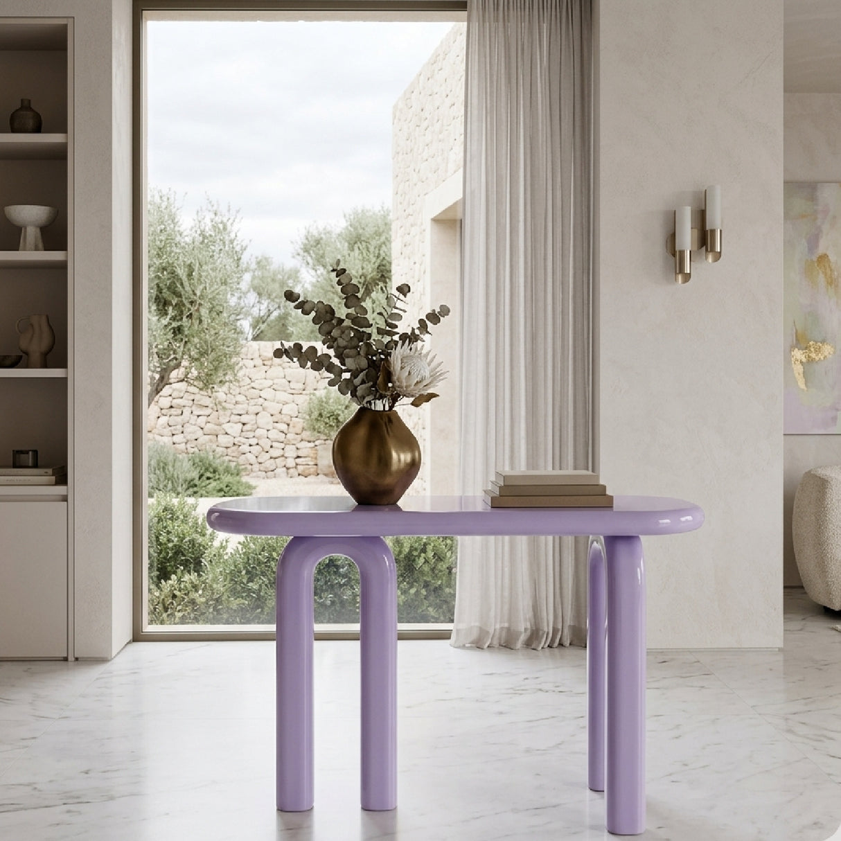 Arched Leg Console Table | Oroa.com