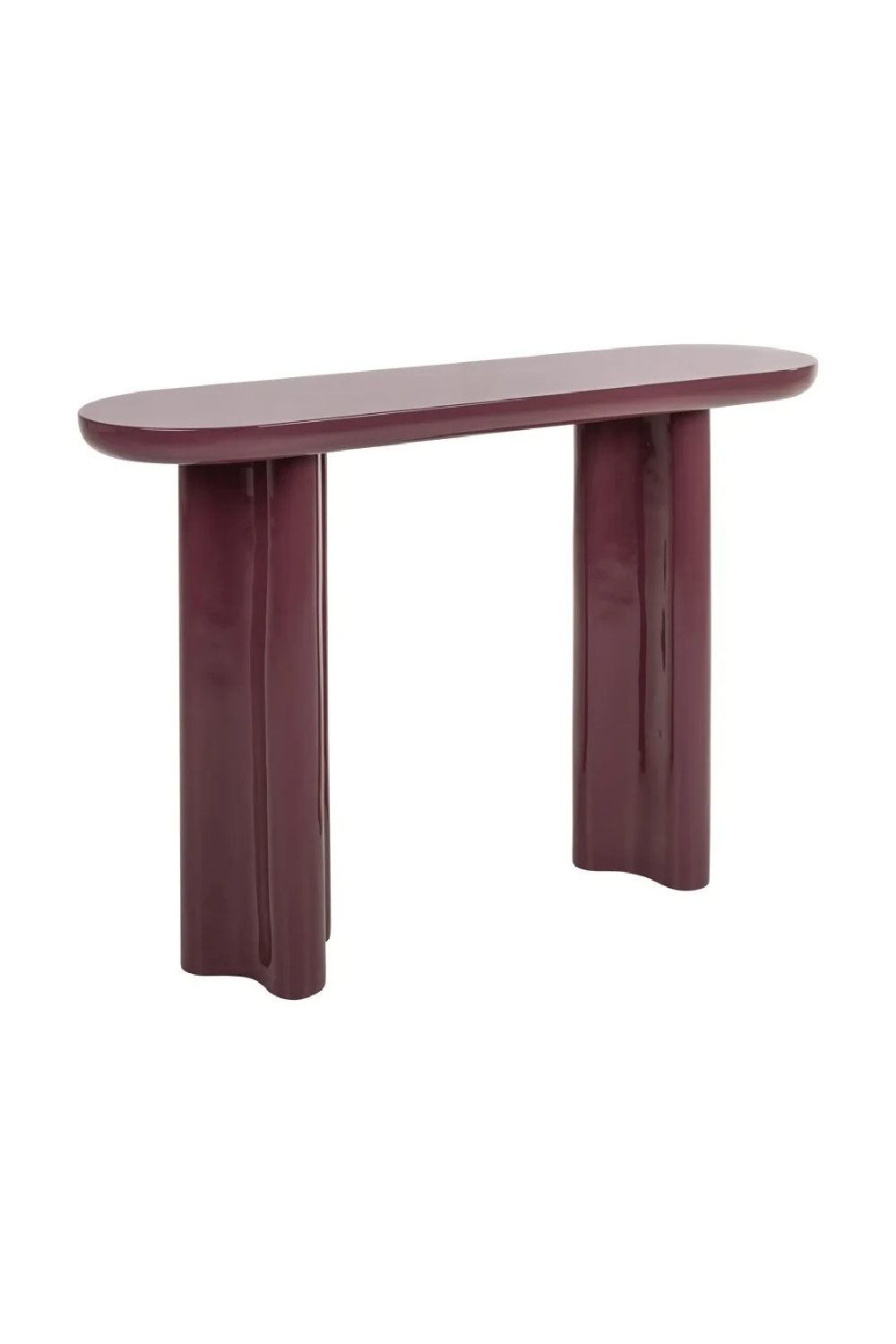 Glossy Fiberglass Console Table | Oroa.com