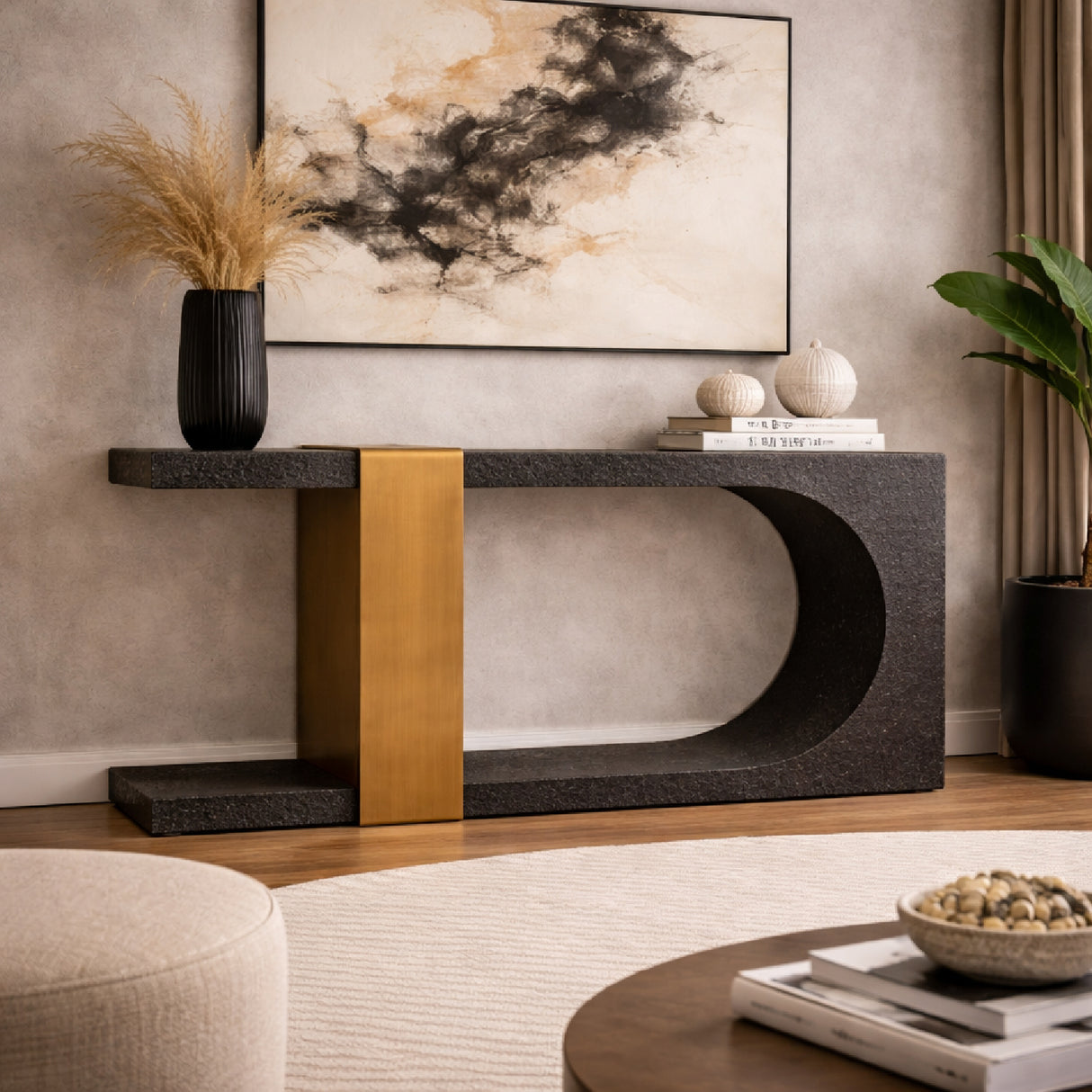 Iron Modern Console Table | Oroa.com
