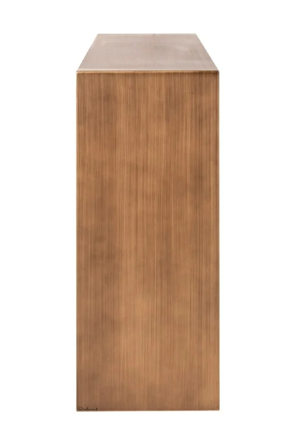 Brushed Gold Console Table | Richmond Interiors Lugano | Oroa.com