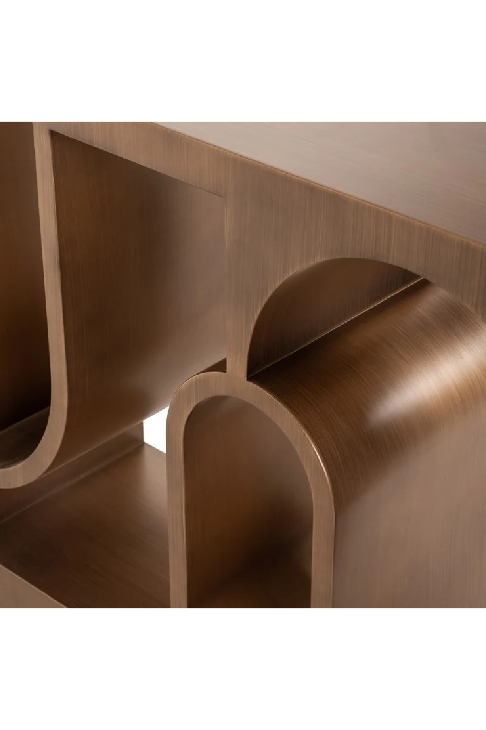 Brushed Gold Console Table | Oroa.com