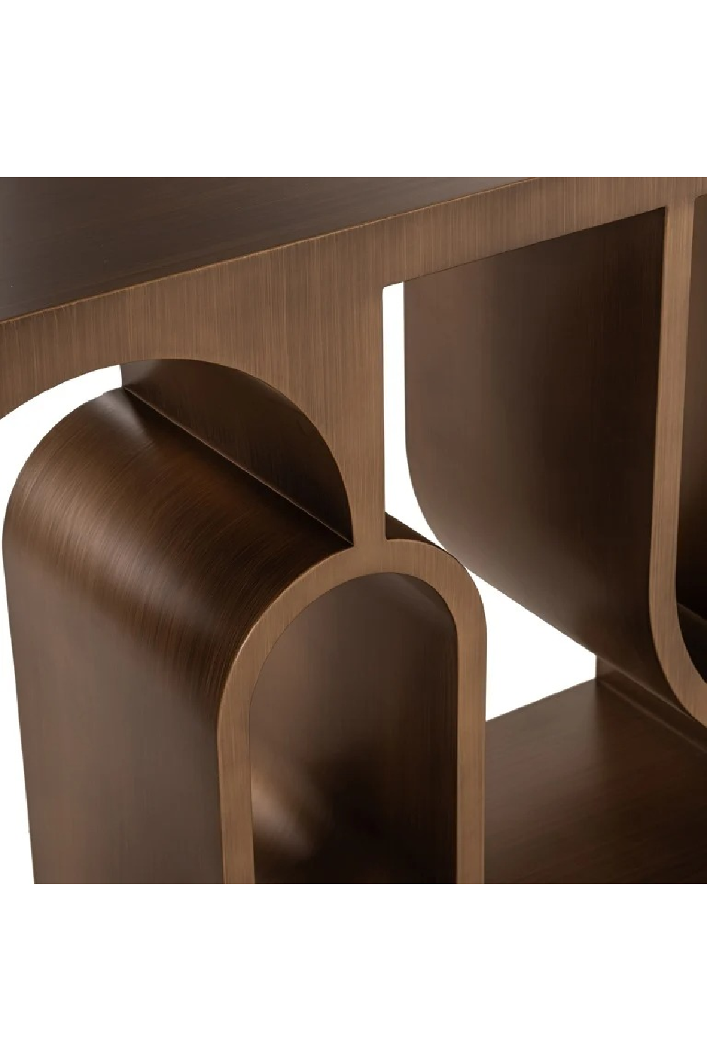 Brushed Gold Console Table | Oroa.com