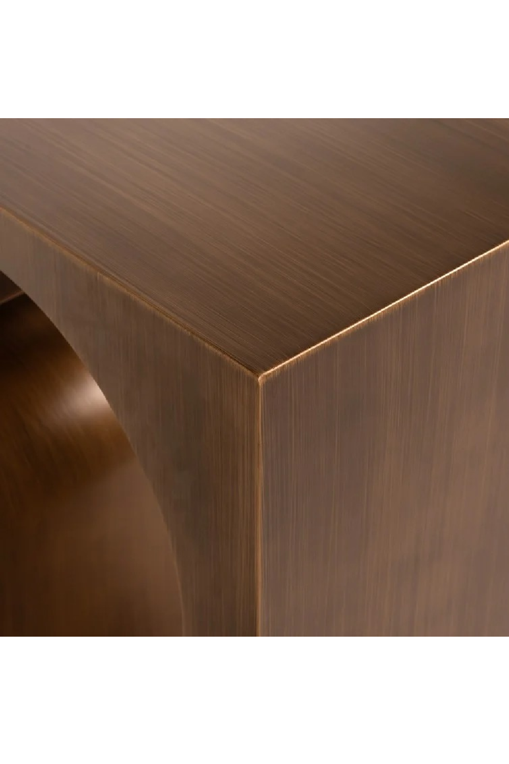 Brushed Gold Console Table | Oroa.com