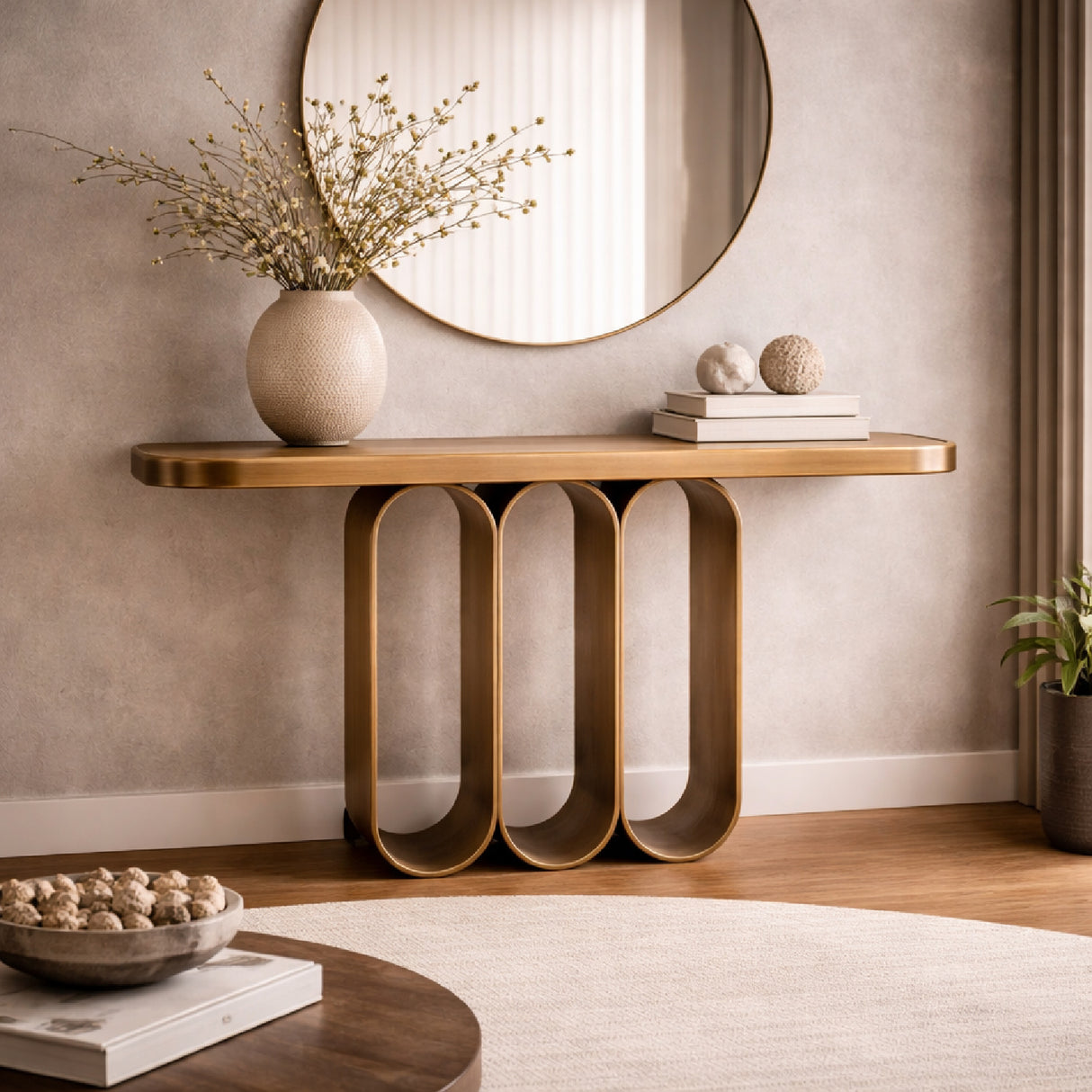 Glazed Ceramic Console Table | Oroa.com