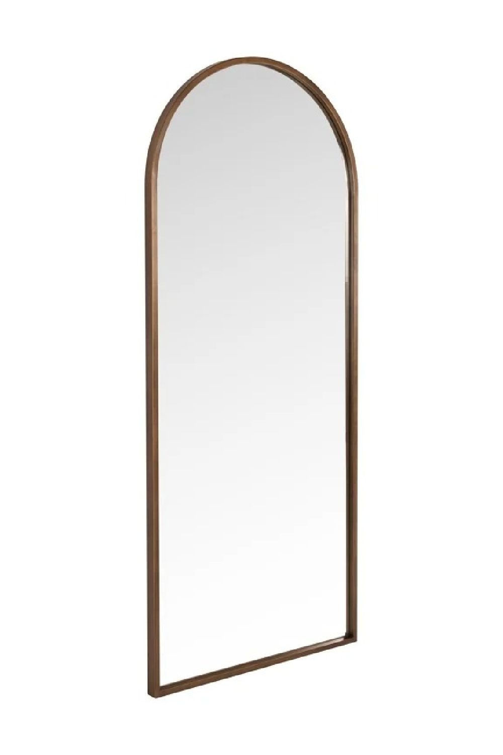 Brushed Gold Arched Mirror | Oroa.com