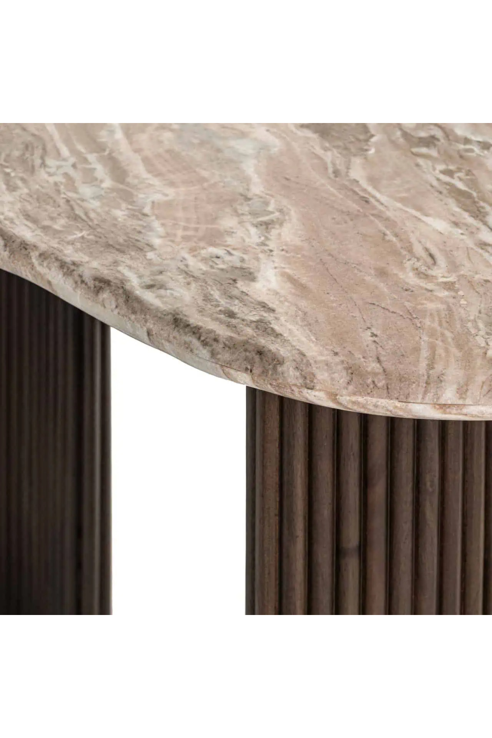 Curved Marble Desk | Oroa.com