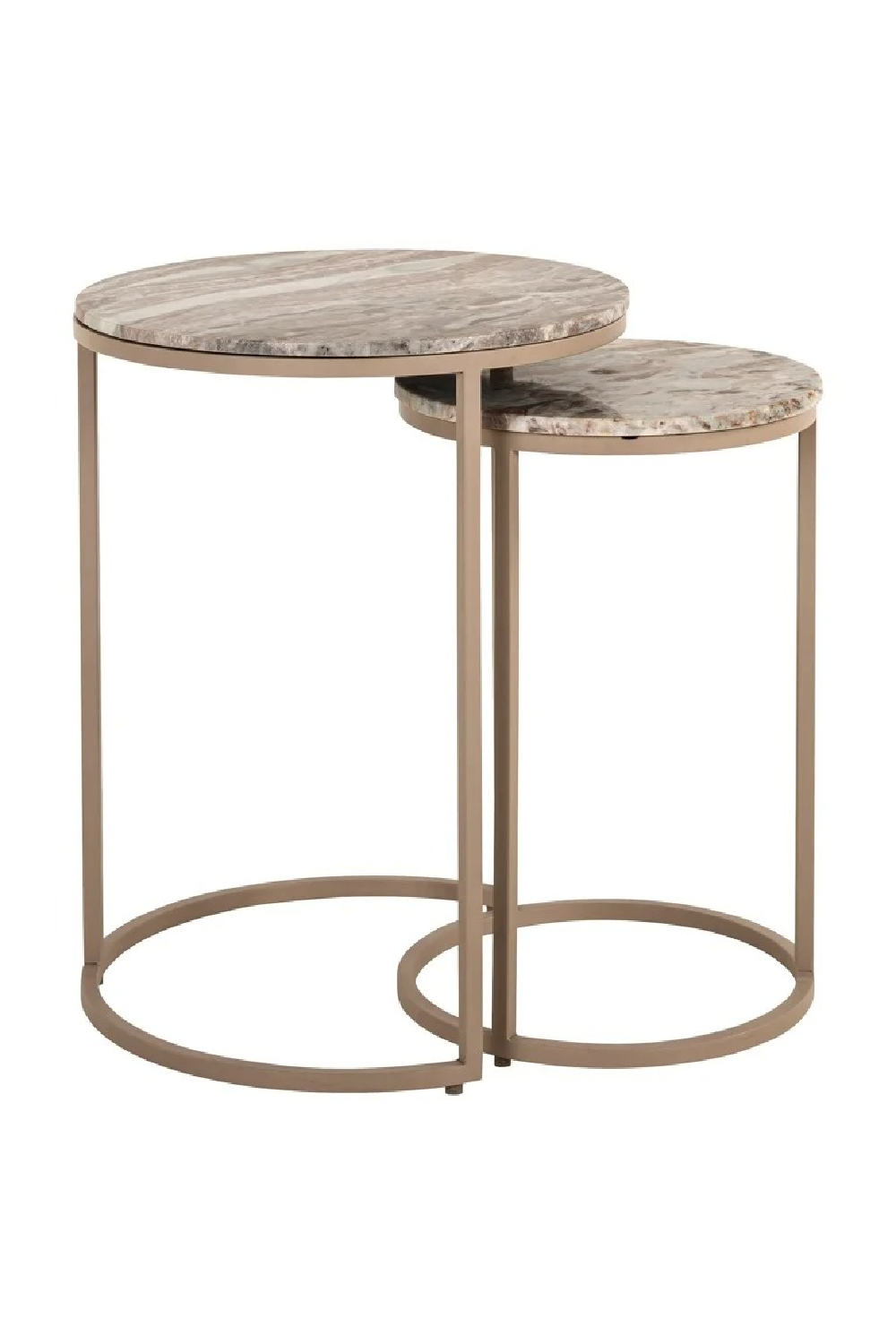 Marble Nested End Tables (2) | Oroa.com