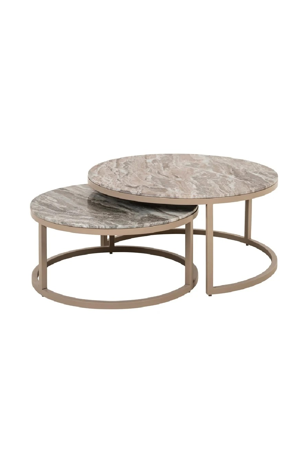 Marble Nested Coffee Tables (2) | Oroa.com