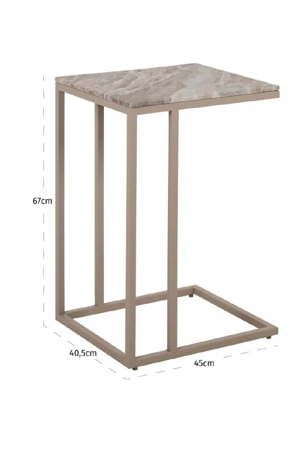 Marble Sofa Table | Oroa.com