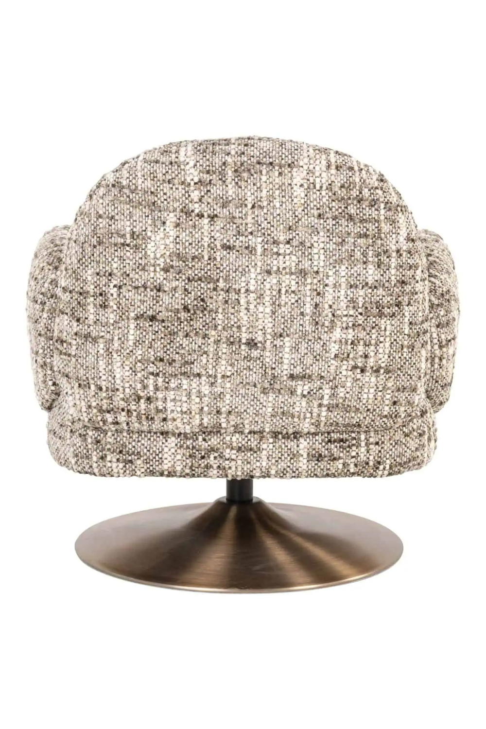 Brown Swivel Lounge Armchair | Oroa.com