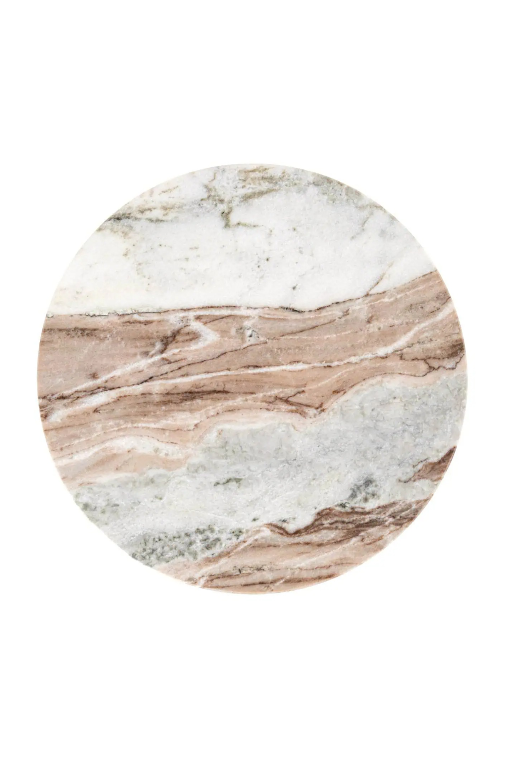 Pink Marble End Table | Richmond Interiors Vevey | Oroa.com