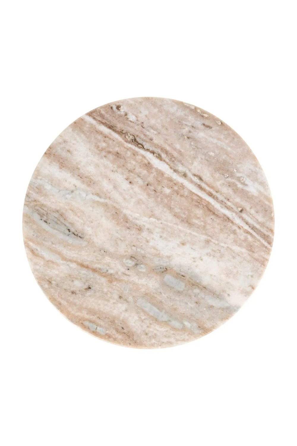 Brown Marble Side Table | Oroa.com