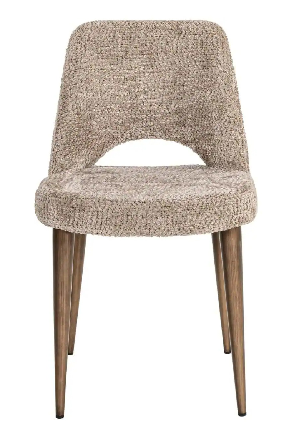 Cut-Out Cream Dining Chairs (2) | Oroa.com