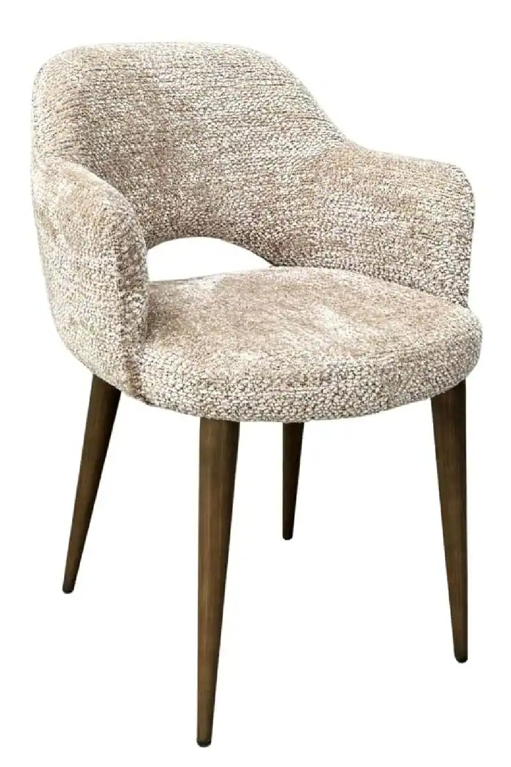 Cream Cut-Out Dining Armchair | Oroa.com