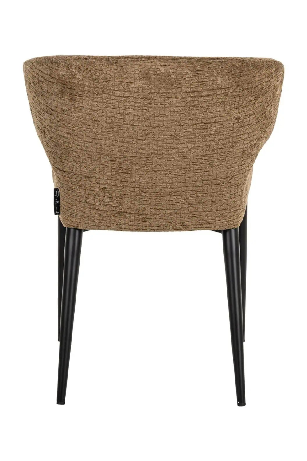 Brown Curved Back Dining Chair | Oroa.com
