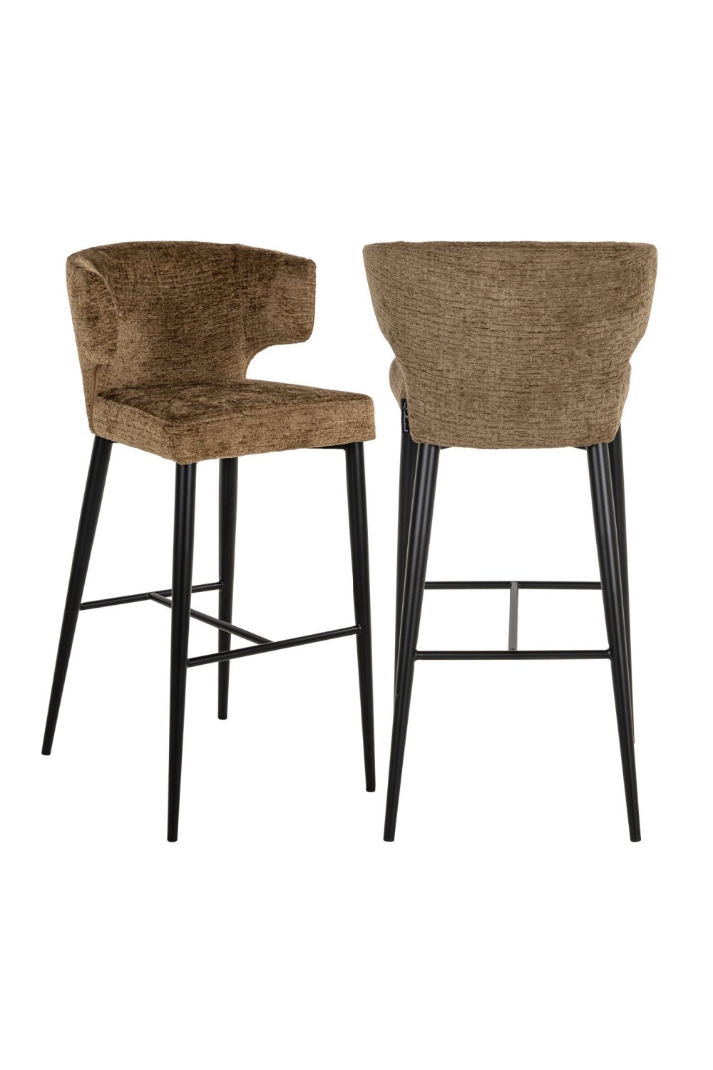 Curved Back Bar Stool | Oroa.com