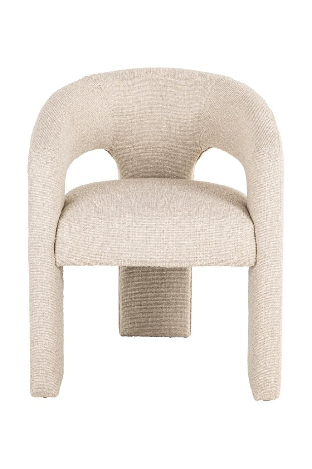 Cream Cut-Out Lounge Chair | Oroa.com