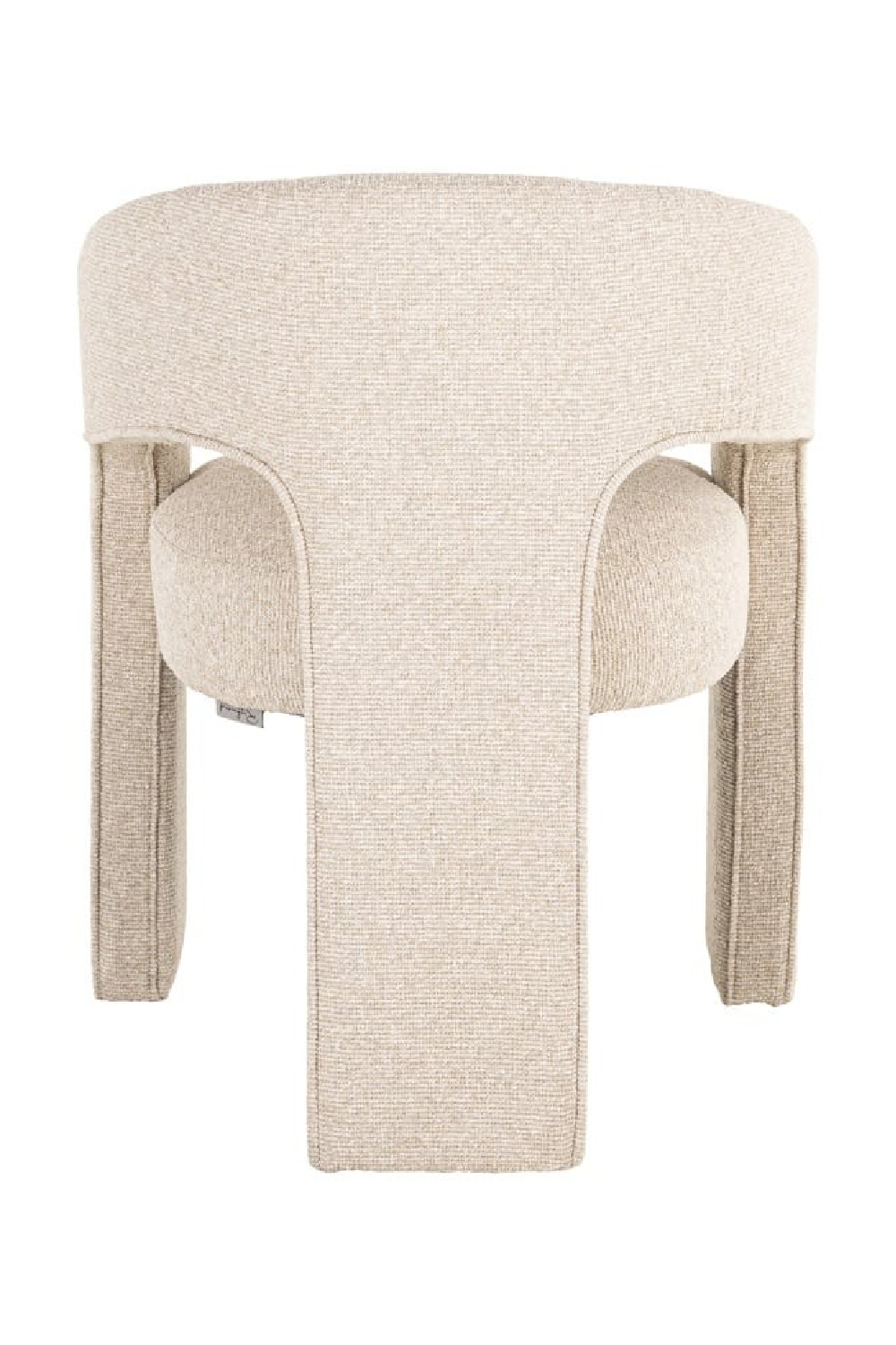 Cream Cut-Out Lounge Chair | Oroa.com