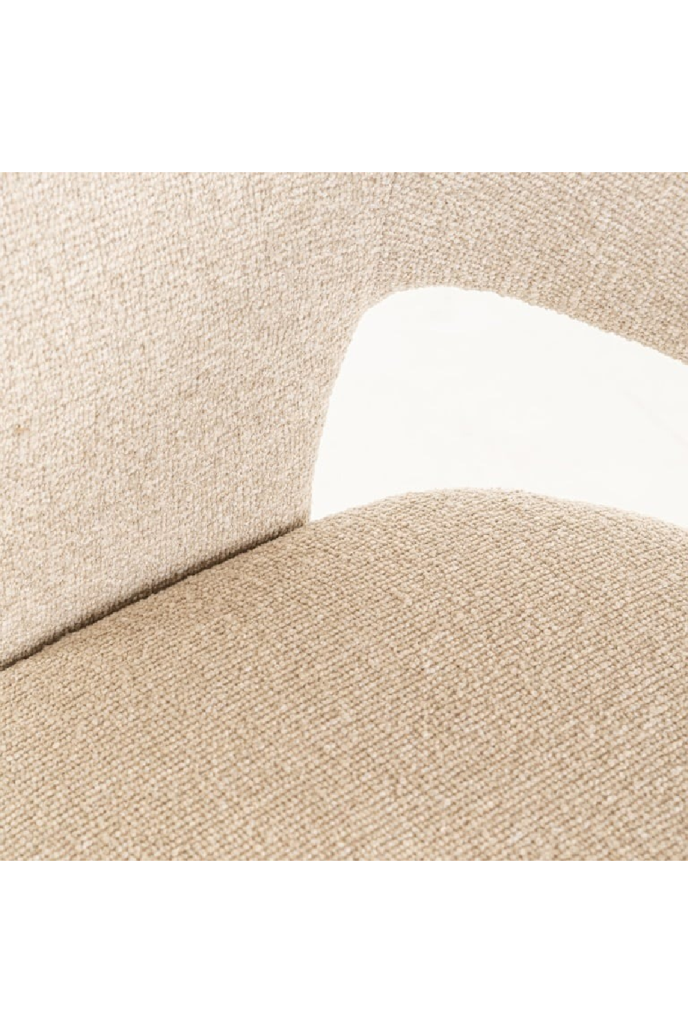 Cream Cut-Out Lounge Chair | Richmond Interiors Belle | Oroa.com