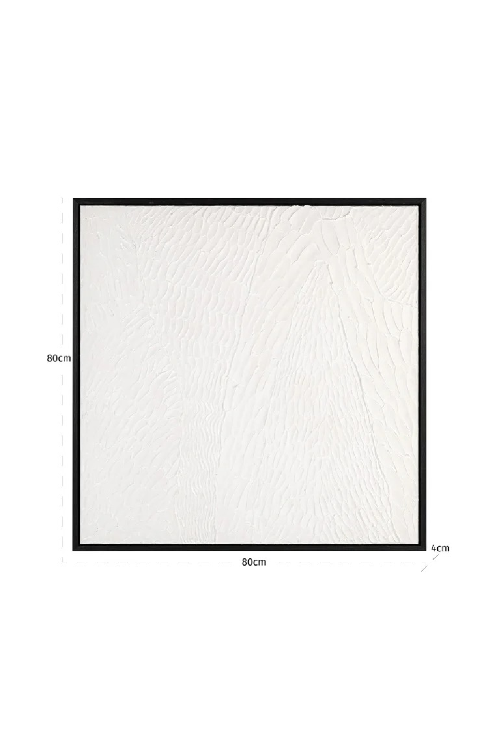White Textured Wall Art | Oroa.com
