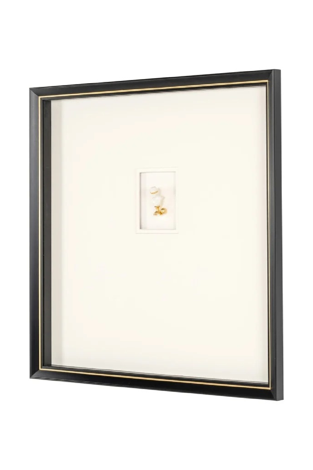 White Framed Sculpture Wall Art | Richmond Interiors Hanna | Oroa.com