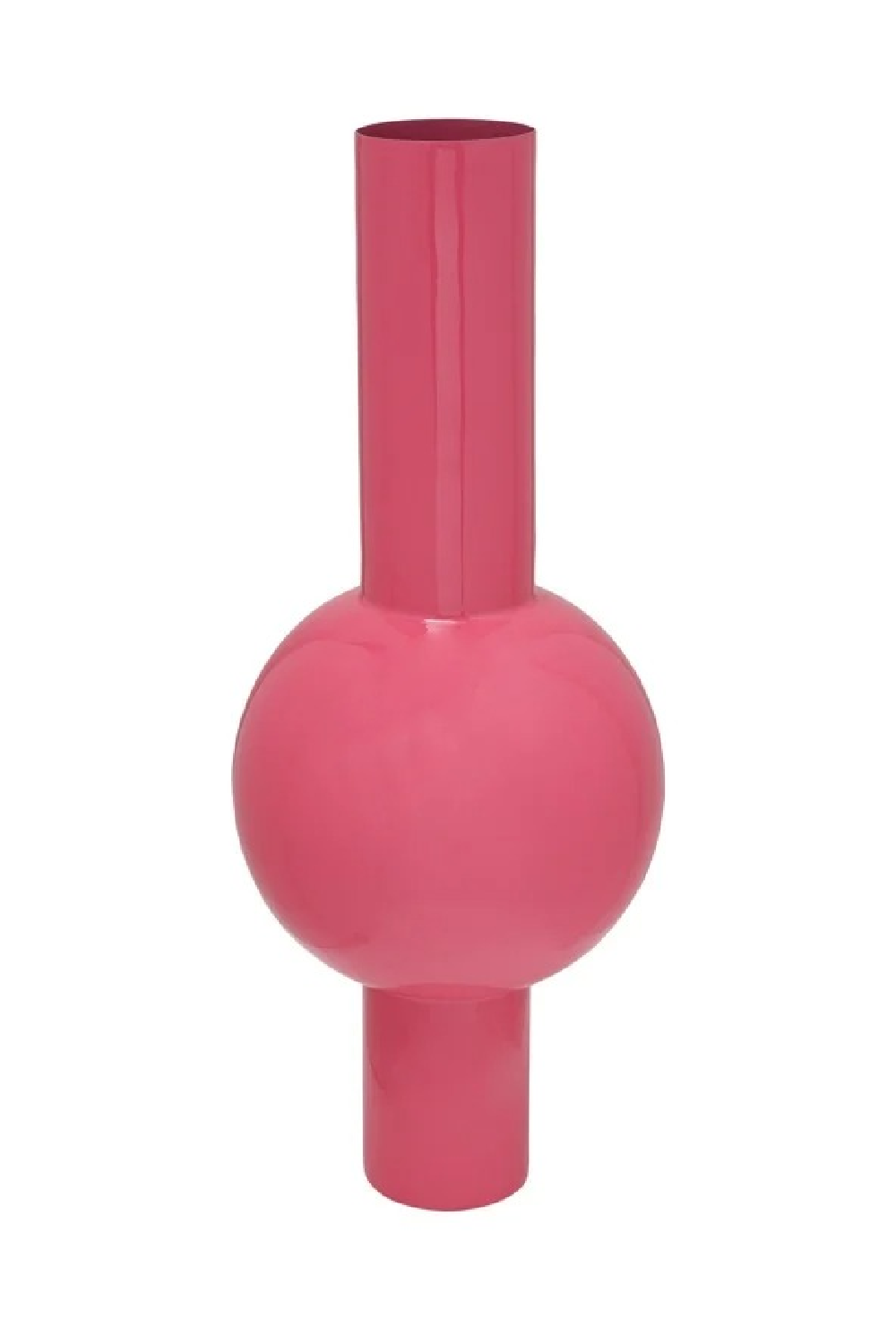 Pink Tubular Enamel Vase | Oroa.com