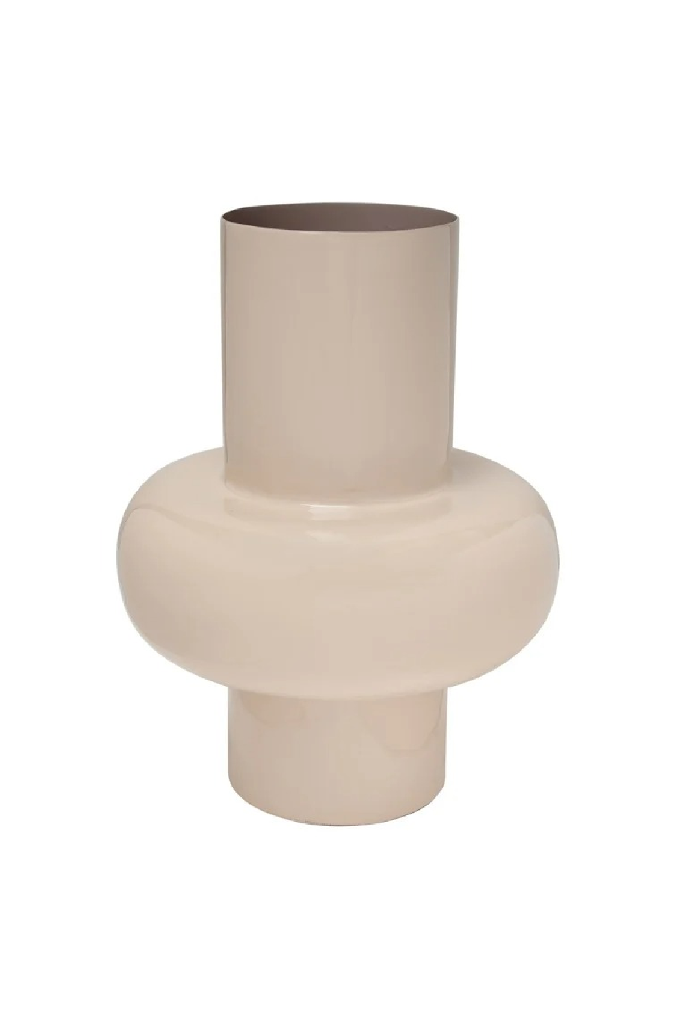 Modern European furniture - Cream Enamel Vase - www.oroa.com | Oroa.com