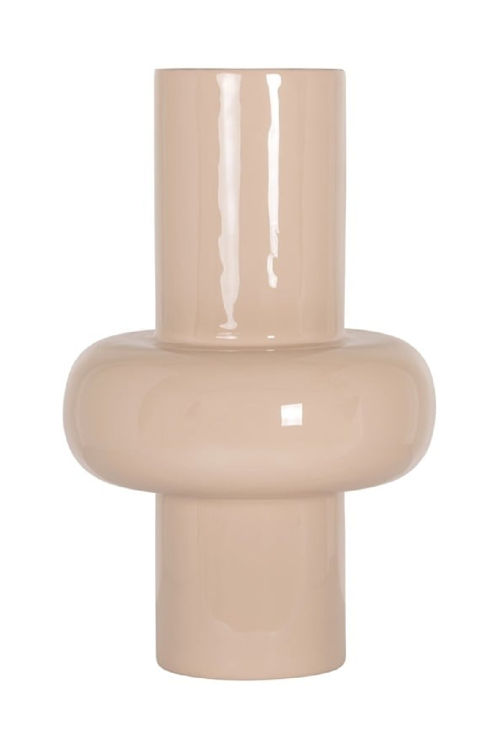 Cream Enamel Vase | Richmond Interiors Benice | Oroa.com