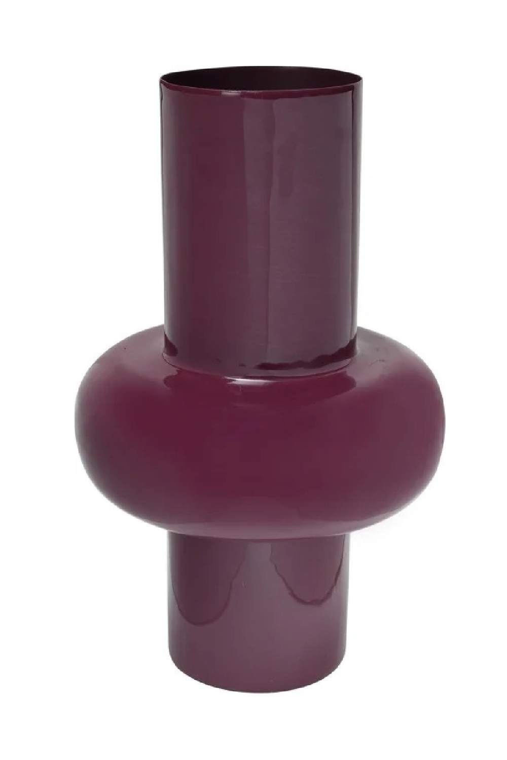 Glossy Burgundy Vase | Oroa.com