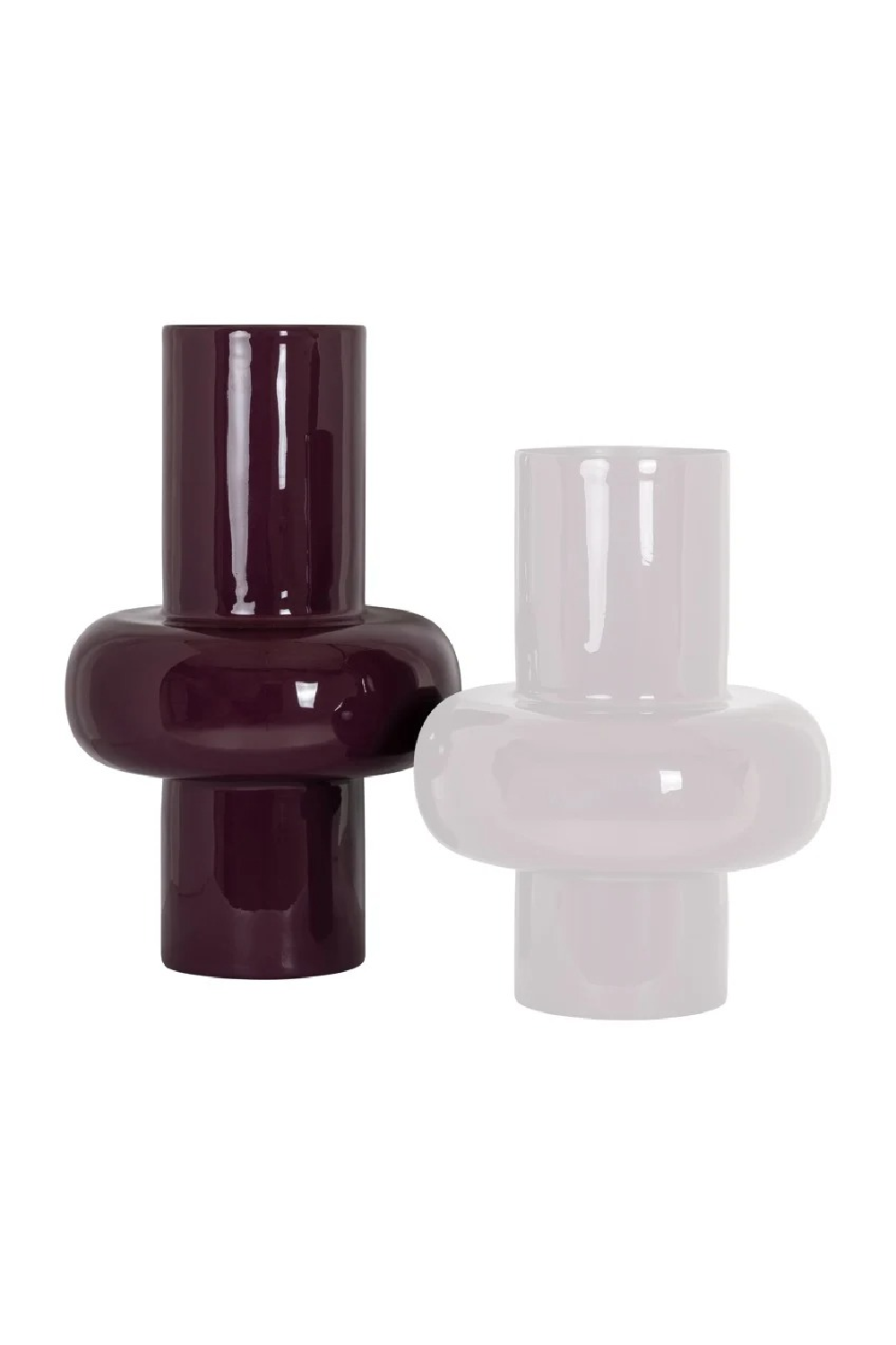 Glossy Burgundy Vase | Richmond Interiors Ashlyn | Oroa.com