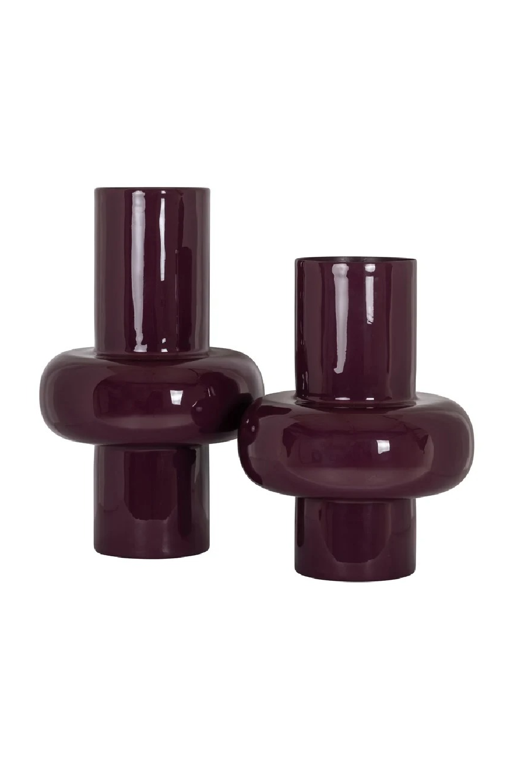 Glossy Burgundy Vase | Richmond Interiors Ashlyn | Oroa.com