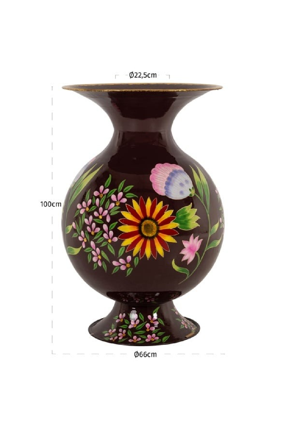 Floral Print Vase | Oroa.com